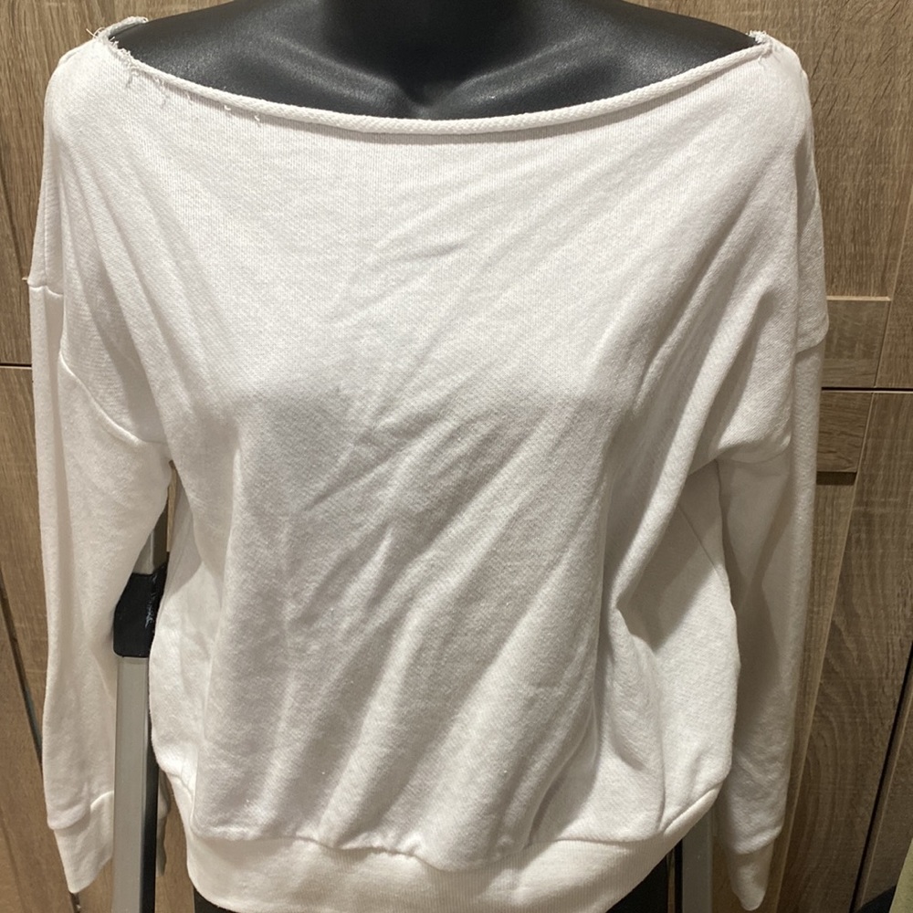 Off the Shoulder White Top